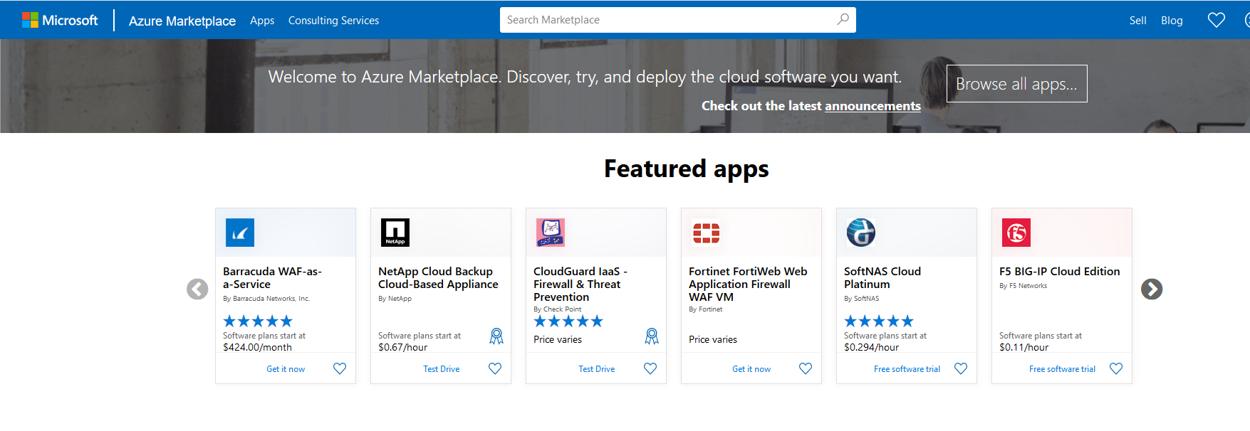 2019-03-21-18_25_35-Microsoft-Azure-Marketplace